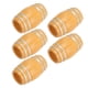 thumbnail image 4 of Barril De Cerveza De Madera En Miniatura, Textura Transparente Decorativa Vintage, 5 Barriles De Vino En Miniatura Pulidos Para Casa De Muñecas A Escala 1/6, 4 of 7