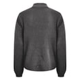 thumbnail image 5 of XFLWAM Womens Turtleneck Sweaters Lantern Long Sleeve Pullover Cable Knit Sweaters Soft Jumper Tops Dark Gray XL, 5 of 5