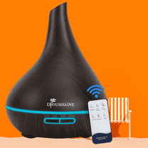 500ML Essential Oil Diffuser - Adjustable Mist Mode, Waterless Auto Shut-Off for Home Office Bedroom