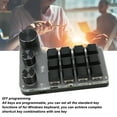 thumbnail image 4 of Programmable Macro Keyboard, Mini  USB Connection 12 Keys Plug And Play Macro Mechanical Gaming Keypad Portable  For Music For Gaming, 4 of 8