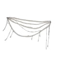 thumbnail image 2 of SmartBy Women Waist Chain Multi Layer Faux Pearls Tassel Design Belt Chain Jeans Skirts Dresses Versatile Accessory, 2 of 6