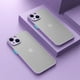 thumbnail image 1 of Funda de teléfono a prueba de golpes mate para iPhone 13 11 14 Pro Max 12 Mini X XR XS 7 8 14Plus SE funda de silicona de lujo parachoques transparente dura de PC Fivean unisex, 1 of 2
