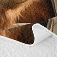 thumbnail image 5 of Homewish Funny Highland Cow Quilt Full for Kids, Rustic Farmhouse Full Bedspread Sets, 3-Piece, 1 Comforter and 2 Pillowcases, 5 of 7