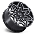 thumbnail image 2 of 24x10 DUB DC274 Anomaly Gloss Black Milled Wheel 6x135/6x5.5 (25mm), 2 of 3
