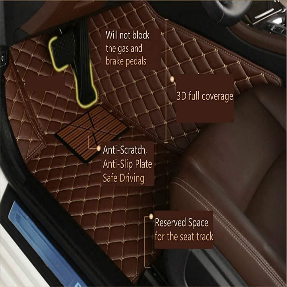 QUUFAA Car Floor Mats Custom Fit For Tesla Model Y 2021-2025 Year Floor Liner Floor Mats Carpets Car pads Auto Mats