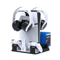 thumbnail image 1 of JOYTORN PS5 Vertical Stand with Cooling Fan and Dual Controller Charger Station for PlayStation 5/Slim Console PS-5 Accessories with Headset Hooker14 Game Rack Storage Media Remote Organizer, 1 of 2