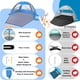thumbnail image 3 of Carpa de Playa Happy Travel con Protección UV UPF 50+ para 6 Personas, 3 of 7