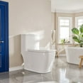 thumbnail image 4 of Eviva Acadia One Piece Toilet in White, 4 of 5