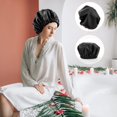 thumbnail image 5 of LAICAIW Bonnets de Douche pour Femmes Réutilisables Imperméables, 5 of 5