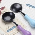 thumbnail image 4 of Non-stick Frosted Sealing Wax Spoon with Wood Handle for Easy Cleaning, 4 of 8