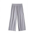 thumbnail image 3 of Birdeem Pants for Girls Childs Summer Solid Color Boys and Girls Baby Elastic Botton Long Pants, 3 of 9