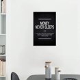 thumbnail image 5 of Money Never Sleeps Motivational Wall Art Inspiring Painting Prints on Canvas Inspirational Entrepreneur Quotes Posters Inspiration Decorations Artwork for Office Home 12x18, 5 of 6