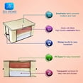 thumbnail image 5 of Ziz Home Blanket and Clothes Storage Bags - Set of 3 | Space-Saving Solution for Your Closet, 5 of 6