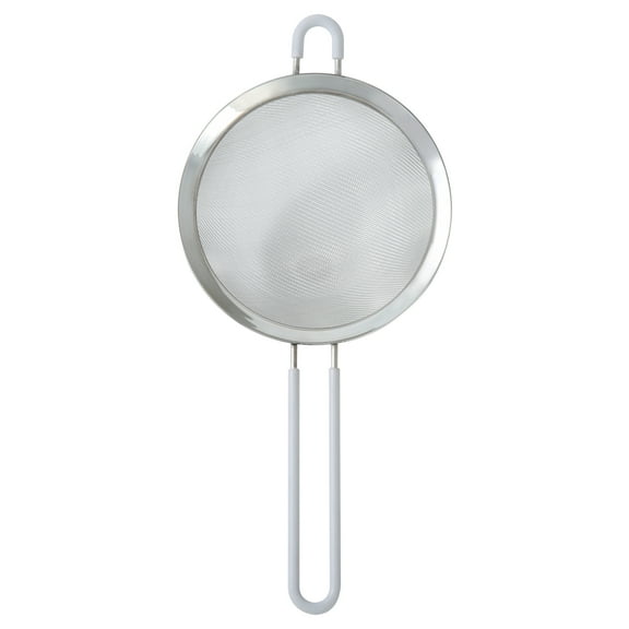 Mainstays 6" Premium Stainless Steel Fine Mesh Strainer, Silver