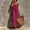 Purple, variant on Morttic Women's Elegant Adjustable Spaghetti Strap Maxi Dress – Solid Color, Side Slit, Bohemian Beach Vacation Long Dress Green，XL