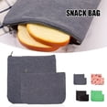 thumbnail image 2 of CAROOTU 2 PCS Snack Bags with Zipper Food-Grade TPU Reusable Washable BPA Free Long, 2 of 6