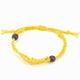 thumbnail image 1 of Xiao Hua Pulsera de cuentas hecha a mano, ideal para hombres y mujeres, hecha a mano, con bolsa de malla tejida, ajustable y elástica, hecha de piedra natural (amarilla)., 1 of 5