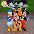 thumbnail image 2 of Conjunto de mascota Mickey Minnie Mouse, personajes de dibujos animados clásicos, evento publicitario, fiesta, disfraz de cosplay para adultos, regalo de cumpleaños de Disney, 2 of 5