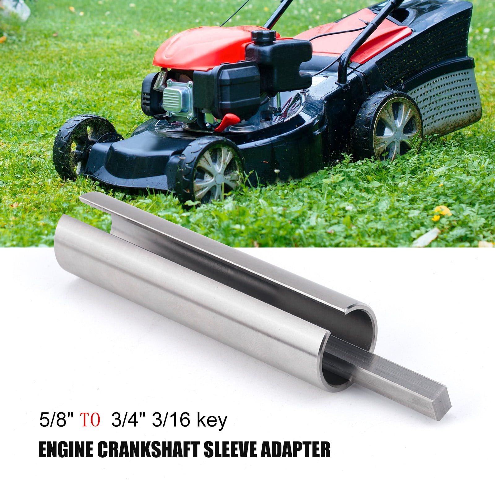 3mirrors Gas Engine Pulley Crank Shaft Sleeve Adapter Predator 9500