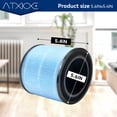 thumbnail image 3 of Filtro de repuesto para purificador de aire AIRTOK AP0601 H13, paquete de 4, 3 of 6