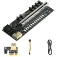 thumbnail image 1 of Black Ver018s YONGSHENG PCI-E Extender Riser 1X To16x USB 3.0 Adaptador PCI-E Para GPU, 1 of 5