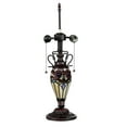 thumbnail image 5 of COOPER Tiffany-style 3 Light Victorian Double Lit Table Lamp 16" Shade, 5 of 8