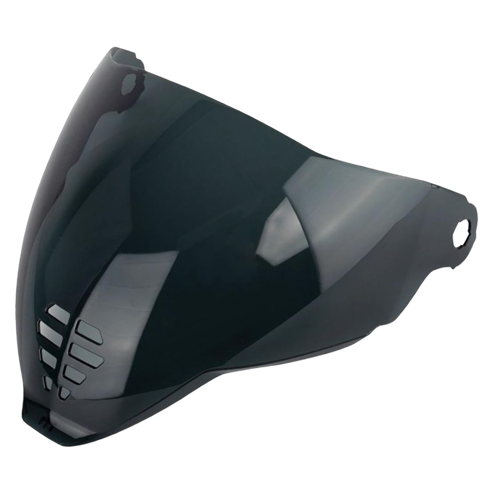 Wzmzjy Helmet Visor Shield Full Face Shield for Icon Helmet Durable Dark Brown