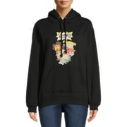 Rugrats Women's Faux Sherpa Knit Hoodie Top