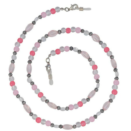 Beaded Eyeglass Chain For Women, Eyeglass Chain, Glasses Strap, Eyeglass Necklace For Women, Celia Pink