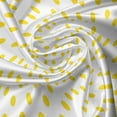 thumbnail image 7 of Ambesonne Retro Valance & Curtain, Picnic Yellow Spots, 55"x45", Yellow and White, 7 of 7