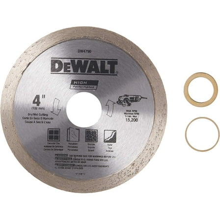 DEWALT DW4790 4-Inch Tile Blade
