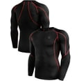 NELEUS Men Dry Fit Long Sleeve Compression Shirts Workout Running