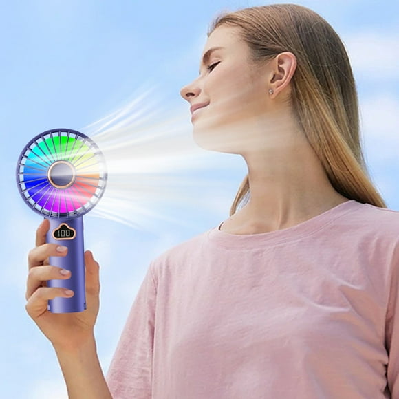 Campana Para Cocina Handheld Mini Fan Portable Handheld Fan Handheld Fan Rechargeable