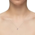 thumbnail image 3 of Natural Amethyst Infinity Heart Pendant Necklaces for Women in Sterling Silver, February Birthstone Jewelry Gifts for Her Birthday, Wedding Anniversary, Mothers Day ,Christmas, Party,Valentines, 3 of 7
