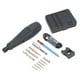 thumbnail image 1 of Kit de destornillador eléctrico, destornillador eléctrico inalámbrico recargable por USB recto con luz LED, 1 of 8