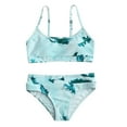 thumbnail image 4 of Kids Girls Ruffles Hollow Summer Swimwear Swimsuit Bikini Set Outfits, 4 of 4