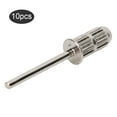 thumbnail image 2 of Sanding Mandrel, Compact And Lightweight Multiple Needs Mandrel Bit, Manicure Store For Home Beauty Salon Salon Shop Silver,Gold, 2 of 8