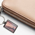 thumbnail image 5 of Mount Fuji Blooming Sakura Trees Japanese Illustration Metal Rectangle Keychain, 5 of 7