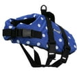 thumbnail image 3 of Seachoice Dog Life Vest, Adjustable Life Jacket For Dogs, w/ Grab Handle, Blue Polka Dot, Size XS, 7-15 Lbs., 3 of 7