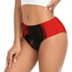 thumbnail image 2 of Fotbe Minimalist Skull Red Calzones Estampados para Mujer – Ropa Interior de Algodón, Cómoda, Suave y Elástica-X-Large, 2 of 6