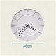 thumbnail image 2 of Reloj de pared moderno minimalista de cemento, silencioso, alimentado por batería, alta compatibilidad., 2 of 6