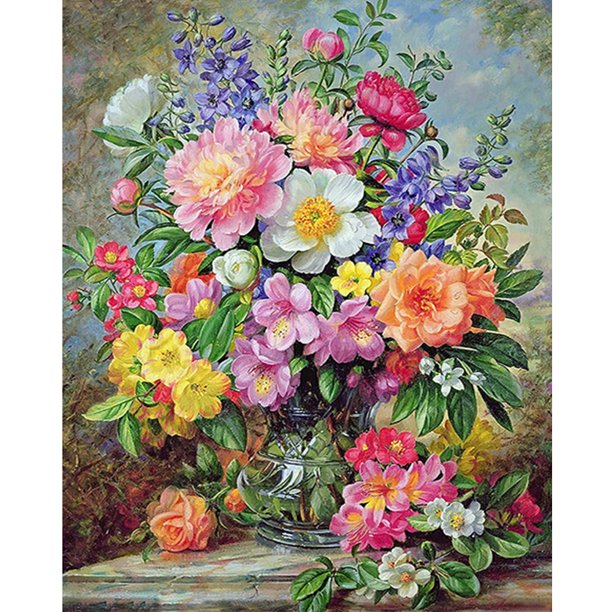 Kit Pintura Por Números DIY Mano Aceite Arte Imagen Artesanía Del (H1580)
