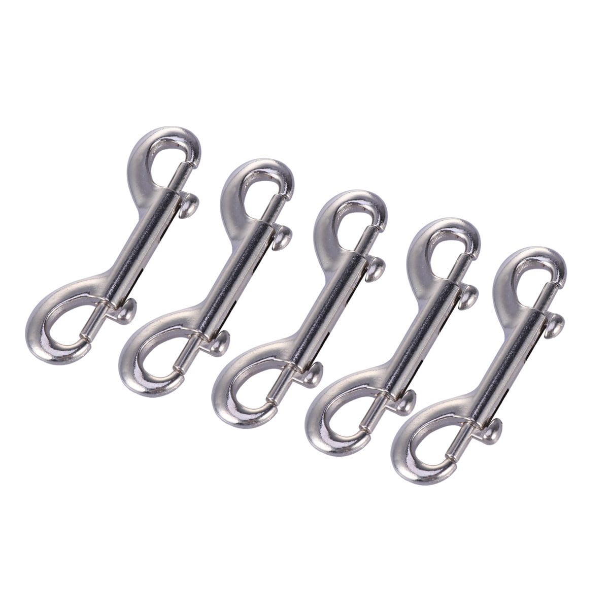 Nickel-plated zinc alloy double-head spring hook double-head spring hook 
