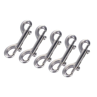 5pcs Stainless Steel 304 Swivel Snap Hook 65mm Snap Hanger Diving Boating  Lifting Securing Cable Marine Boating Pet Leashes Ring - AliExpress