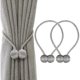 thumbnail image 1 of 2pcs decorative drapery magnetic holders, stylish curtain tiebacks, 1 of 3