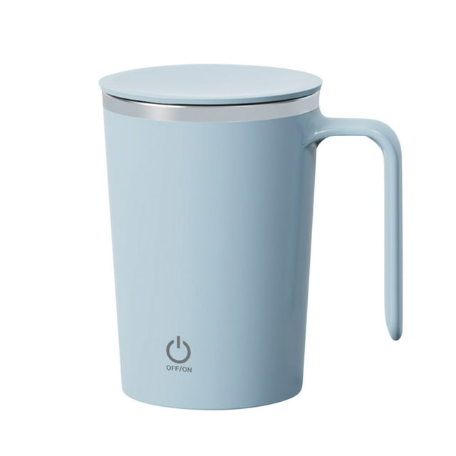 Poudre de Remplacement de Repas, Tasse à Mélanger Entièrement Automatique Rechargeable par Usb, Tasse à Café Portable Rotative Magnétique, Tasse à Café Portable