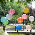 thumbnail image 4 of Chinese Japanese Style Paper Lanterns, Set of 7, 4 of 6