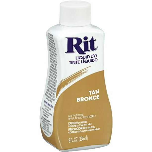 Rit Dye Liquid Fabric Dye, 8Ounce, Tan