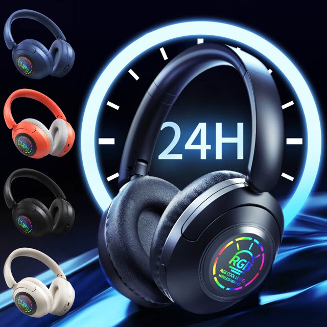 Auriculares Bluetooth Ganfancp Diadema Inalámbricos para Llamadas Subwoofer 5.1