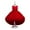 Red, variant on XBASW Baby Kids Girls Pageant Princess Dress Flower Girl Trailing Dresses Toddler Prom Puffy Ball Gowns Performance Dresses for Girls 3-10T